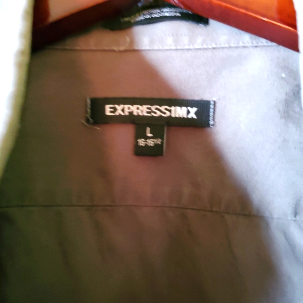 Gray Button Shirt
